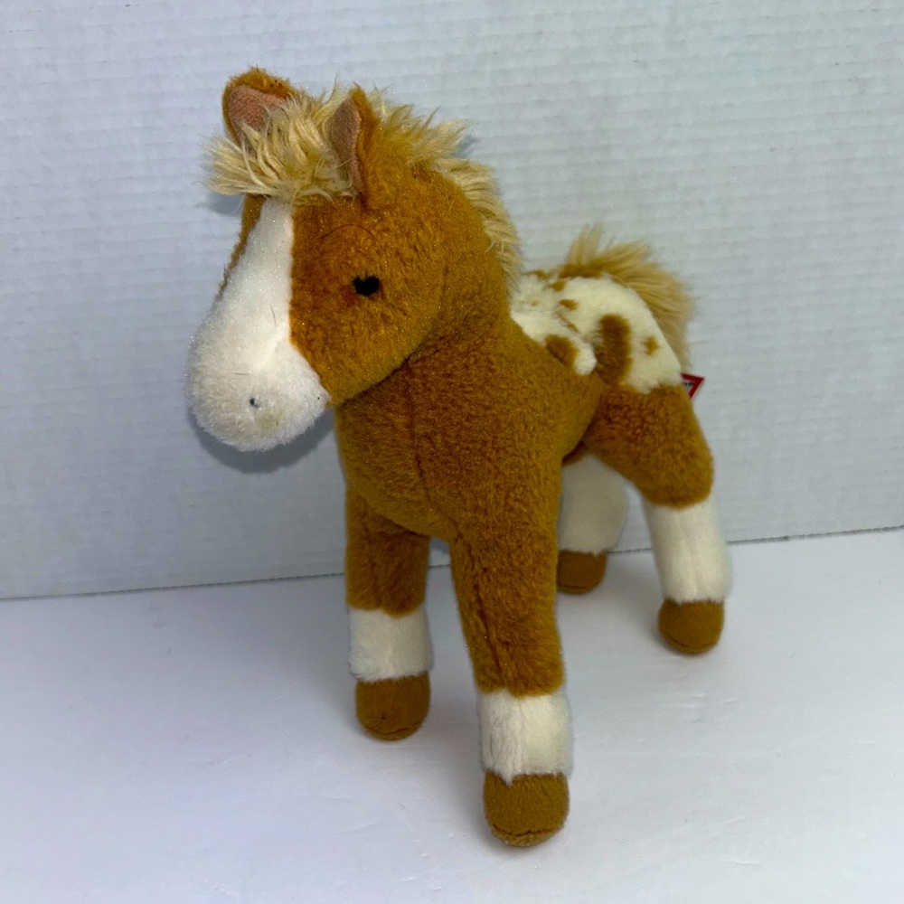 FRECKLES the Plush APPALOOSA FOAL Horse Stuffed Animal Douglas Cuddle Toy